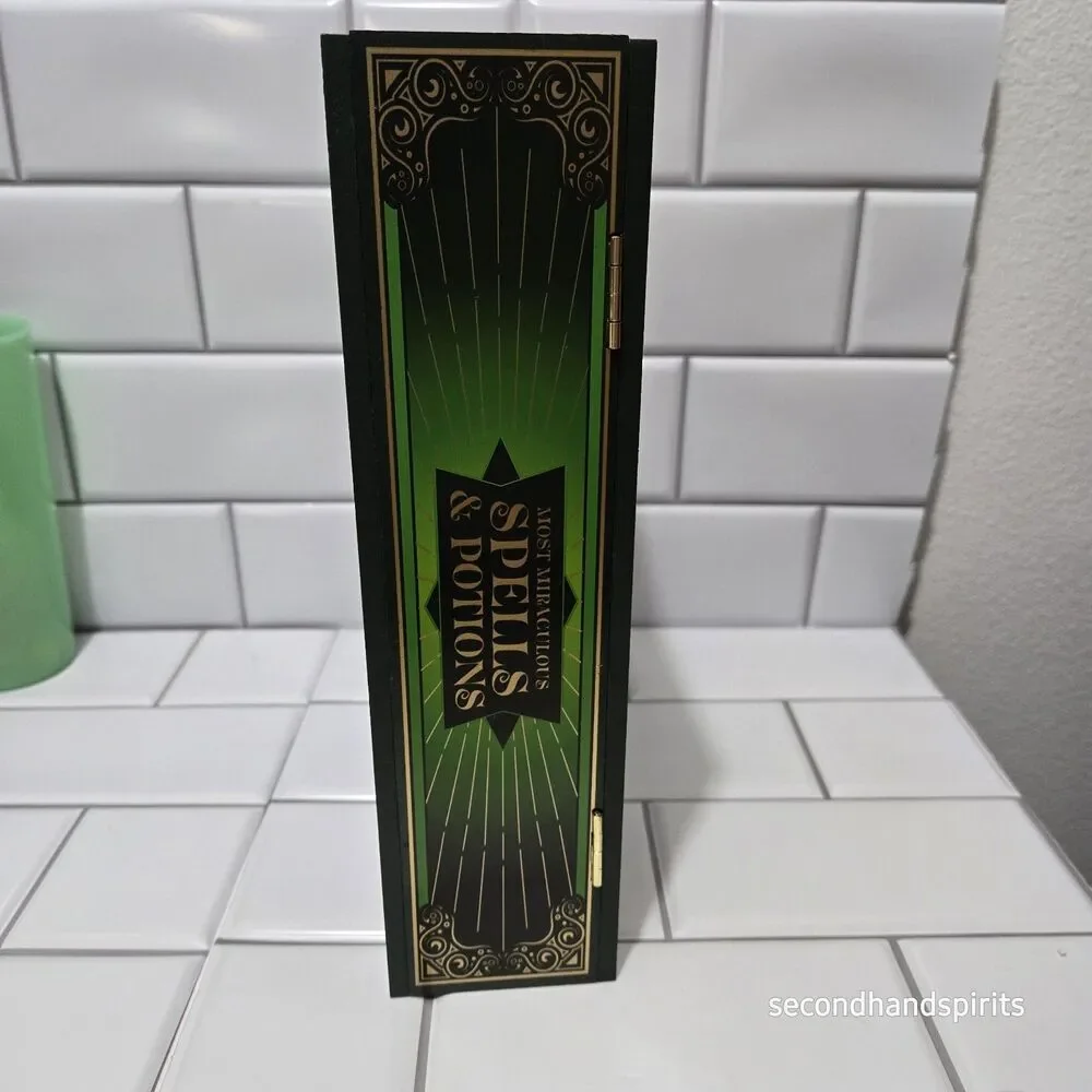 2025 Target Bullseye Halloween Spells Potions Book Storage Box & 7 Mini Potions